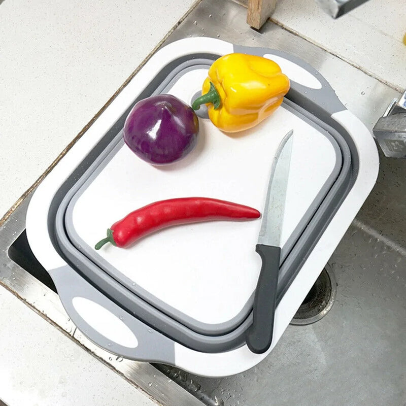 Folding Silicone Cutting Board | Multipurpose Kitchen Essential