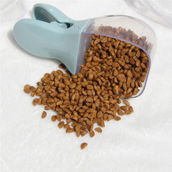 Pet Food Spoon with Clip | Simplify Mealtime for Your Furry Friend