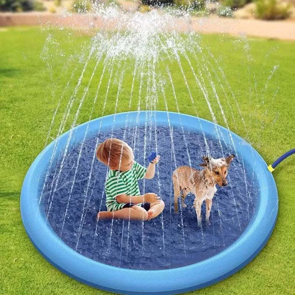 Pet Sprinkler Mat Tub