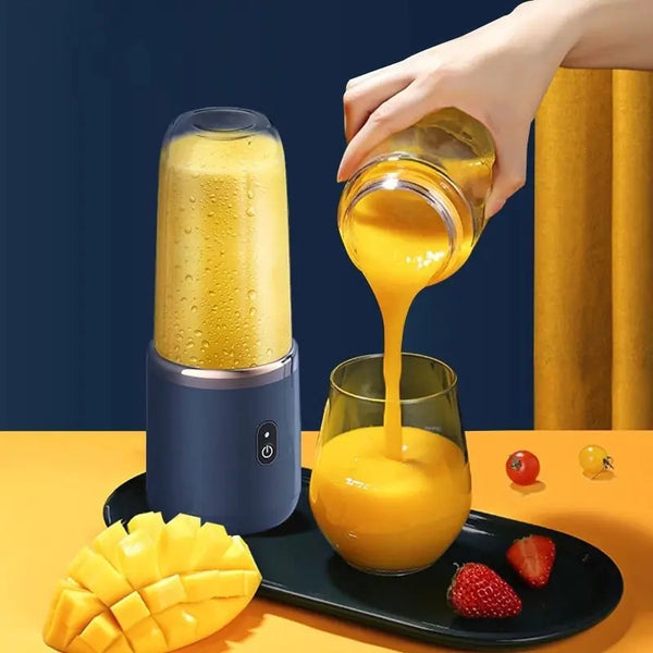 Portable Automatic Juicer Cup | Rechargeable Smoothie Blender