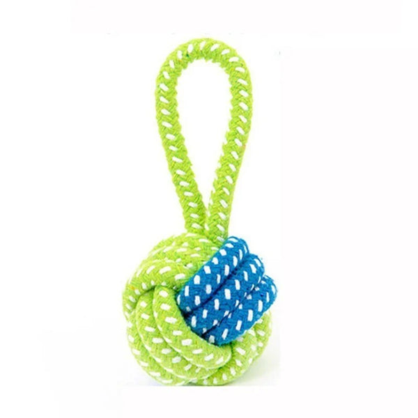 Pet Teeth Chew Rope Ball Toy | Durable & Interactive Dog Play Toy