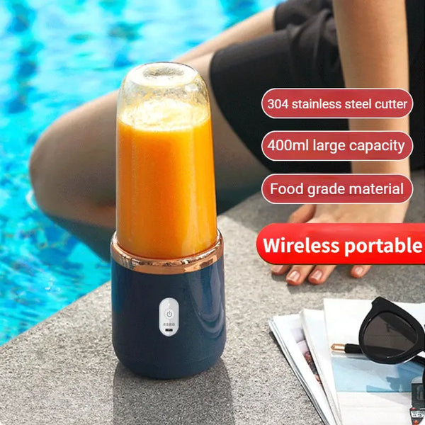 Portable Automatic Juicer Cup | Rechargeable Smoothie Blender