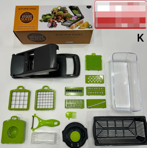 15-in-1 Vegetable Slicer & Chopper | Multifunctional, Time-Saving Kitchen Tool