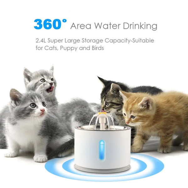 Automatic Pet Water Fountain | Fresh, Filtered Water for Your Pets